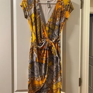 Cache wrap dress XS